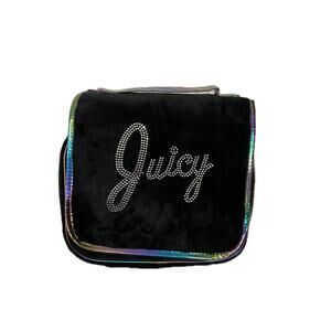 Juicy Couture Black Pink Toiletries Case